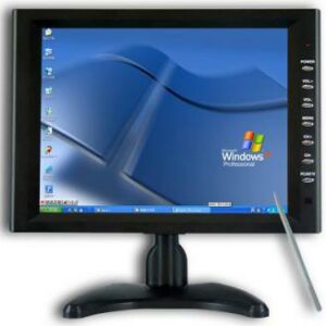 10.4" headrest/stand vga touch screen monitor for car pc with digital tft lcd panel