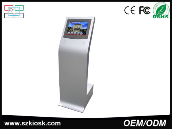 65 inch free standing advertising lcd touch screen digital signage kiosk