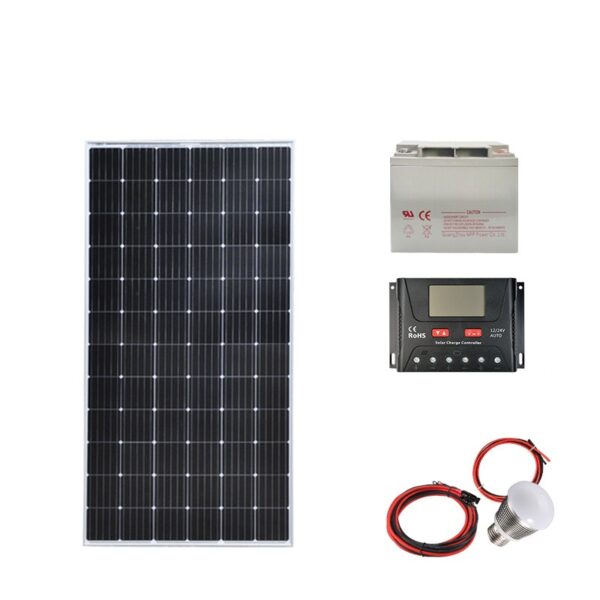 portable solar energy home power solar system for home lighting and phone charging