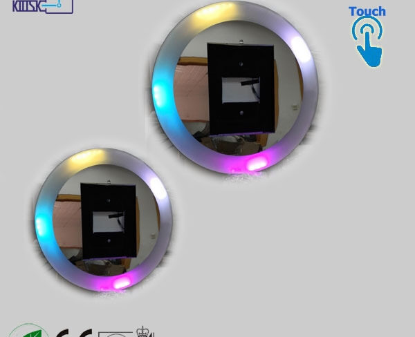 oval ring light roamer photo booth for ipad