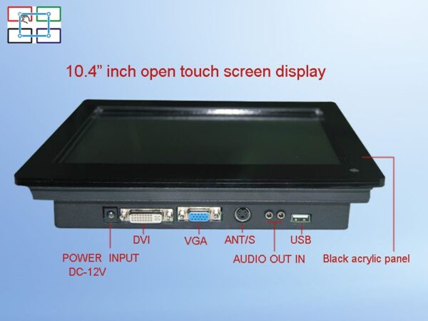 10.4 inch open frame touch monitor 2