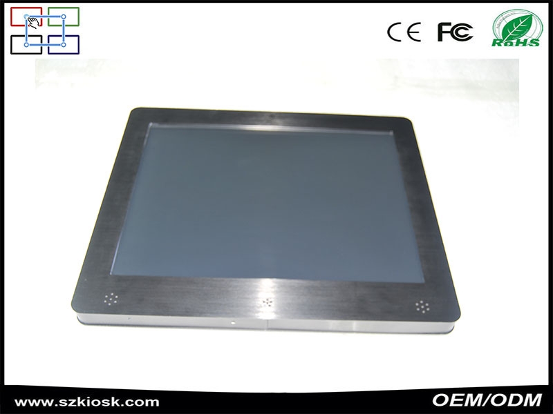 17in industrial touch panel pc j1900 4g 500g hdd