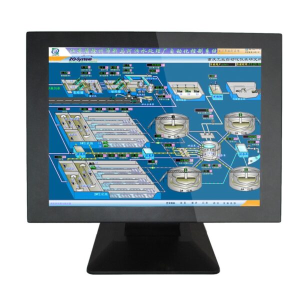 22 inch 5 wire resistive touch screen all in one pc 2