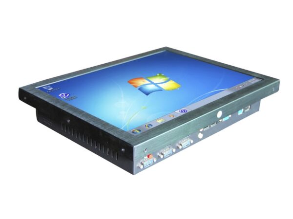 fanless 15 inch capacitive touch flat front ip54 industrial panel pc with intel i3 4g 256gb 4