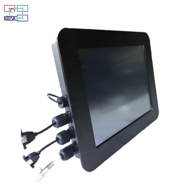 fanless black silver 15inch ip65 touch screen industrial all in one pc 2