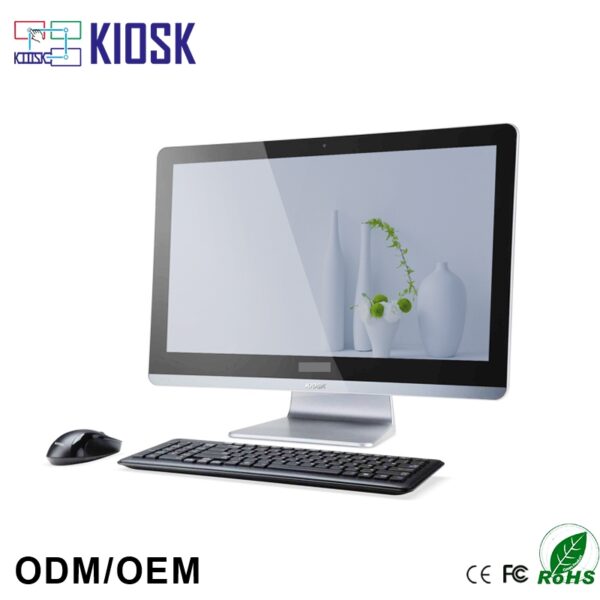 21.5 inch high quality desktop cheap all in one pc with touch screen support odm oem 4