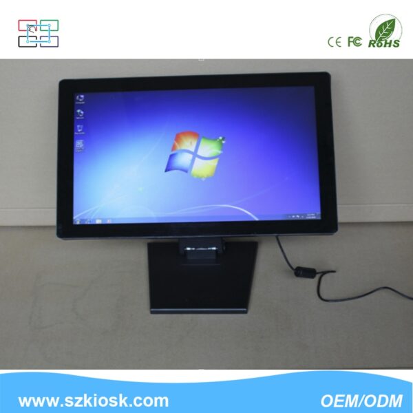 24 inch capacitive screen monitior 10 point touch all in one pc
