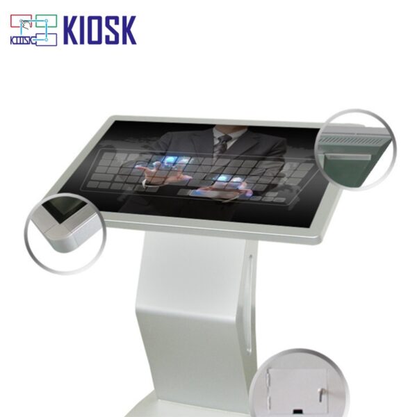 40inch stand kiosk lcd advertising display outdoor touch digital signage