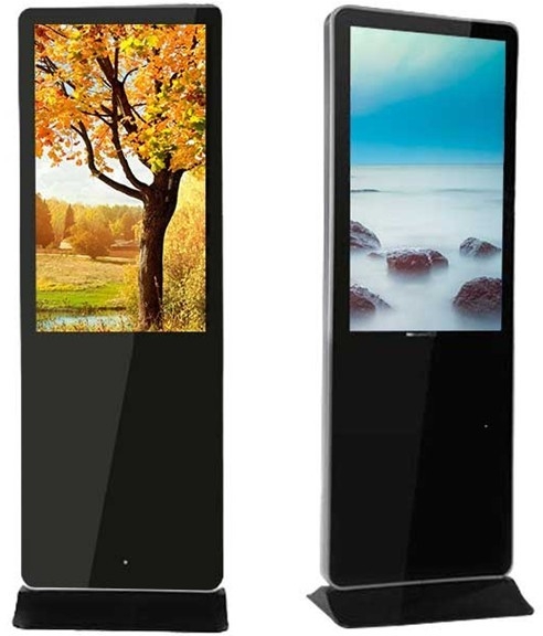 52 inch floor stand digital signage lcd video advertising player for business
