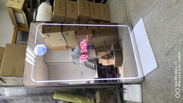 protable durable and simple high tech quality glass custom animations multi touch screen magic mirror 2