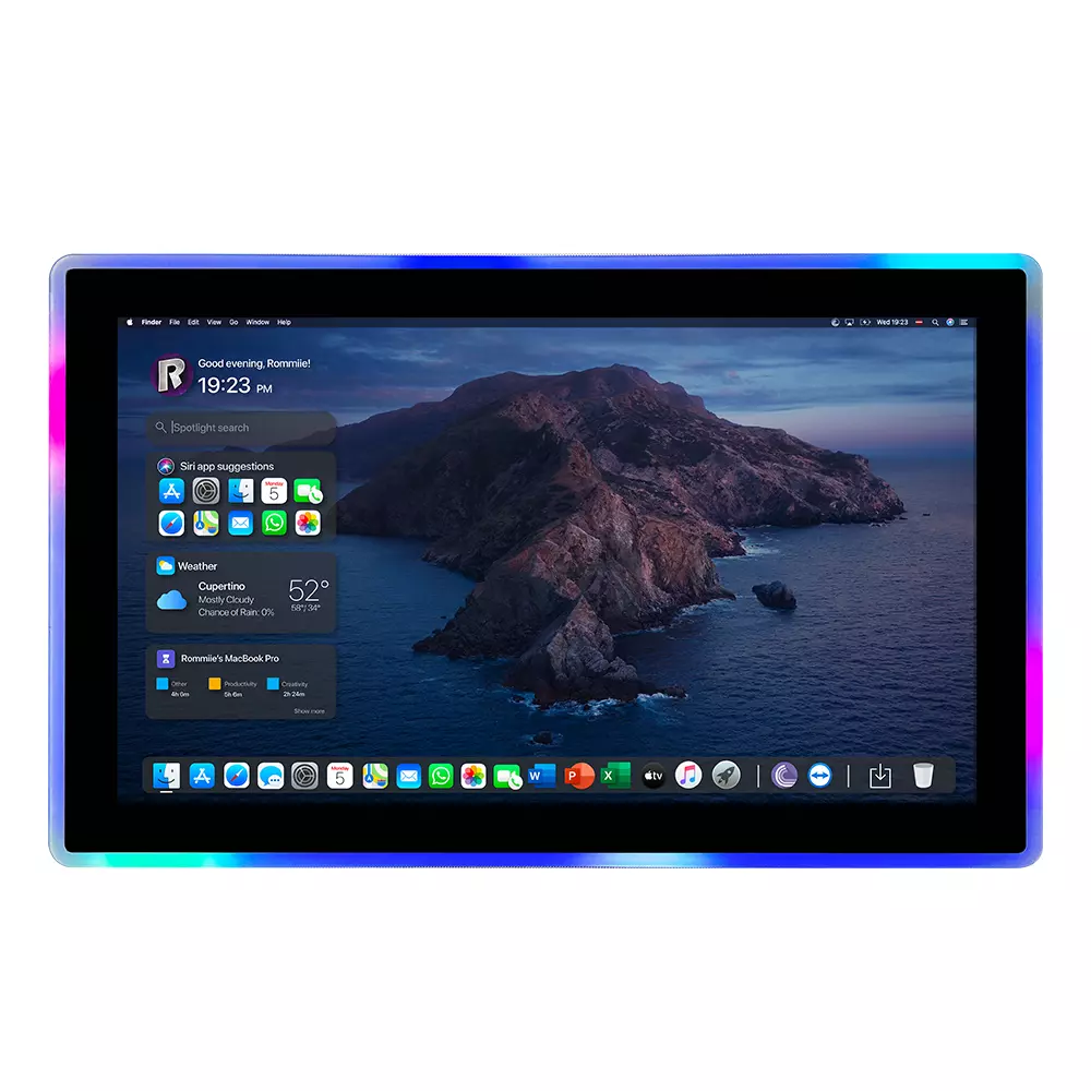 Touchwo 24inch touch monitor24 27inch touch screen display lcd monitor touchscreen with usb F1